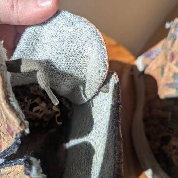 Cork high top sneakers size 8.5 - Picture 5 of 10